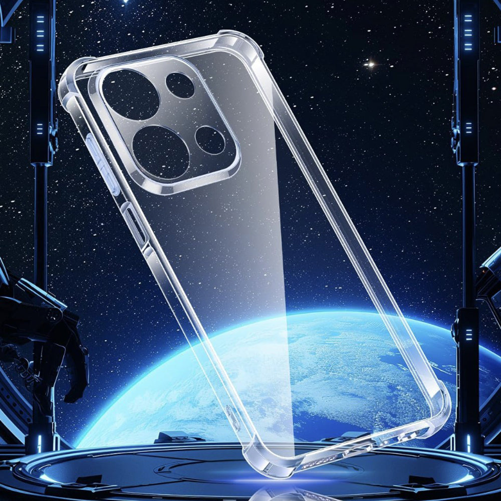 Etui na Xiaomi Redmi 15C 5G / 15C 4G, Techsuit, odporne na wstrząsy, przezroczyste