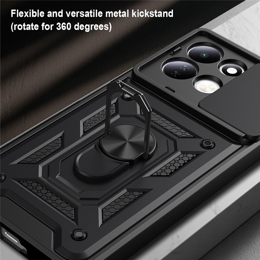 Etui do Xiaomi Redmi 17 5G / 17 4G, Techsuit, CamShield, Złote