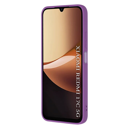 Etui do Xiaomi Redmi 17C 5G, Techsuit, SoftFlex, fioletowe