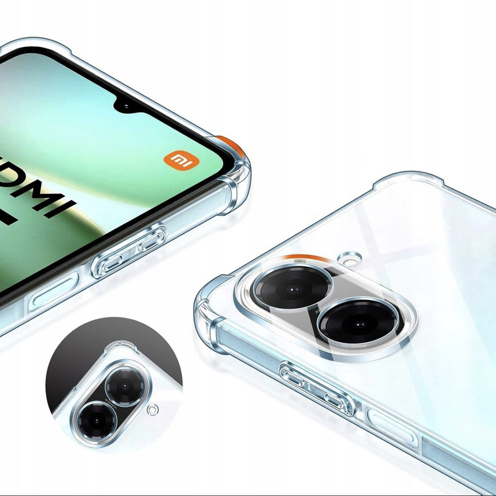 Etui na Xiaomi Redmi A5 4G (Standard), Techsuit, odporne na wstrząsy, przezroczyste
