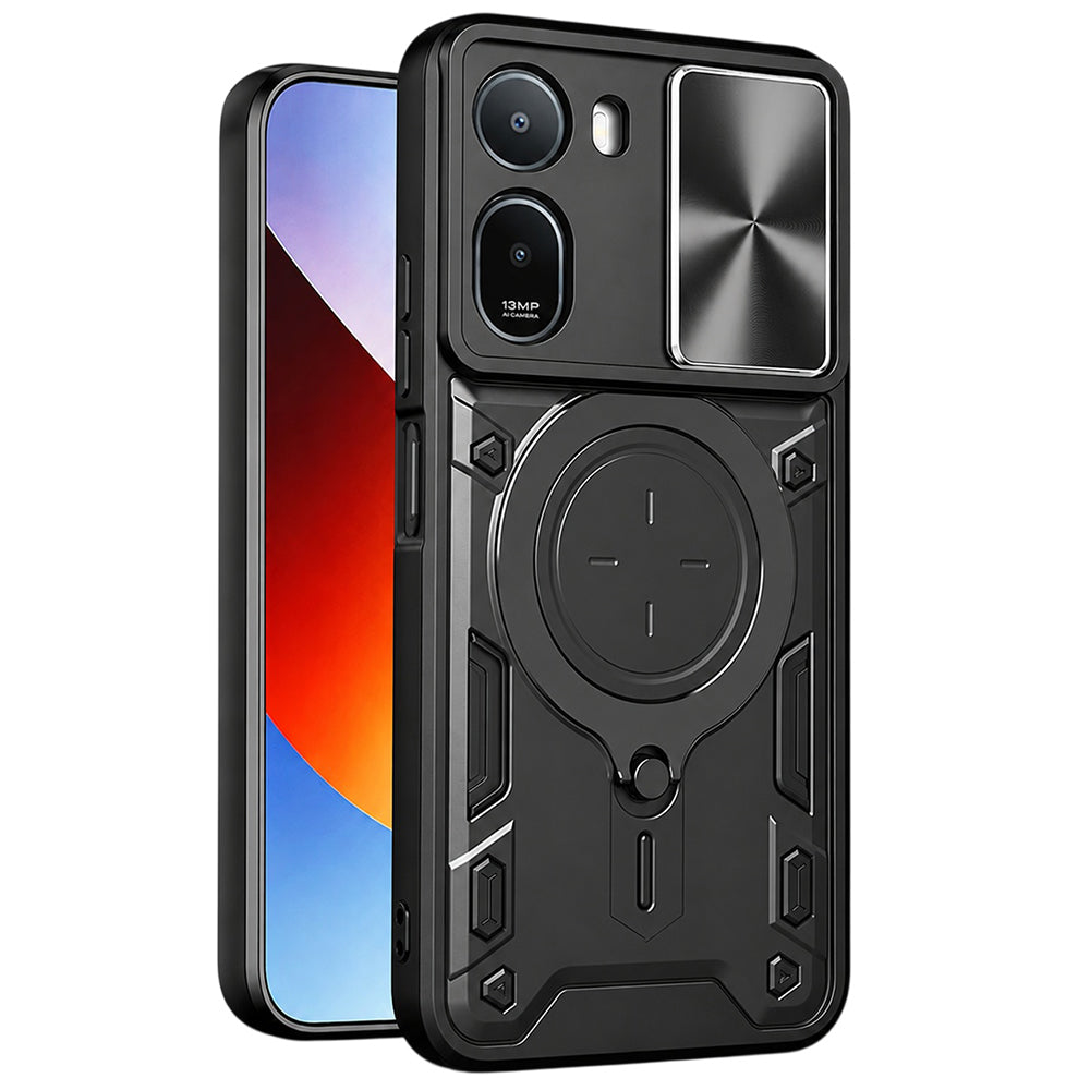 Etui na Xiaomi Redmi A7 Pro 4G, Techsuit, CamGuard Pro, czarne