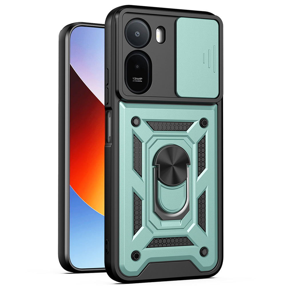 Etui na Xiaomi Redmi A7 Pro 4G, Techsuit, CamShield, Zielony