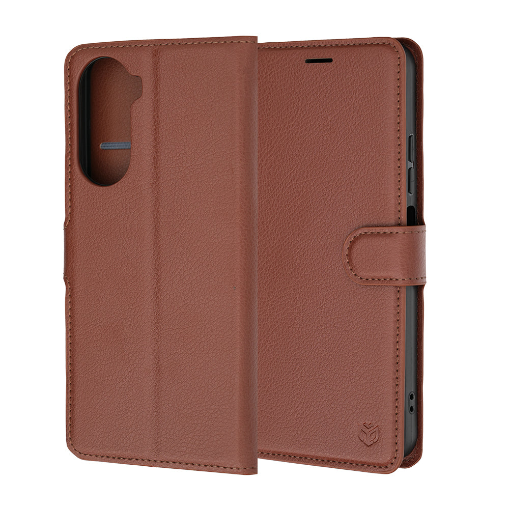 Etui na Xiaomi Redmi A7 Pro 4G, Techsuit, Leather Folio, Brązowe