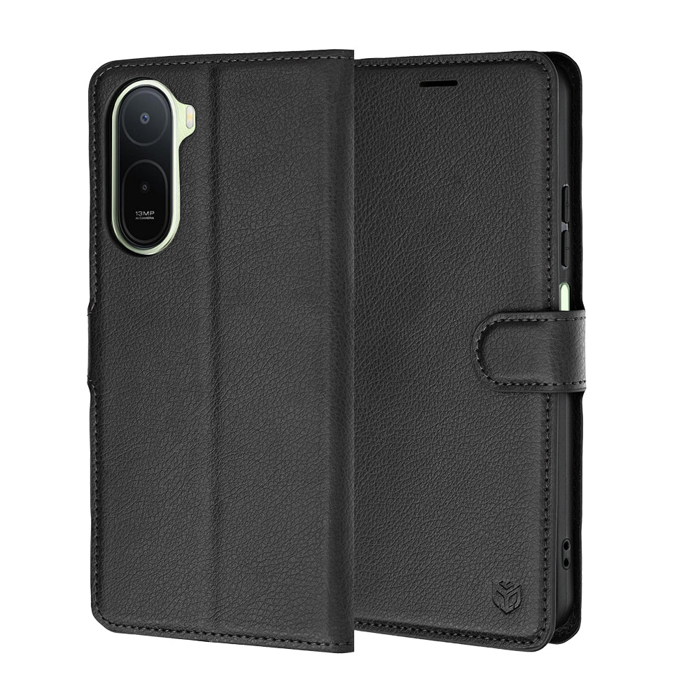 Etui na Xiaomi Redmi A7 Pro 4G, Techsuit, Leather Folio, czarne