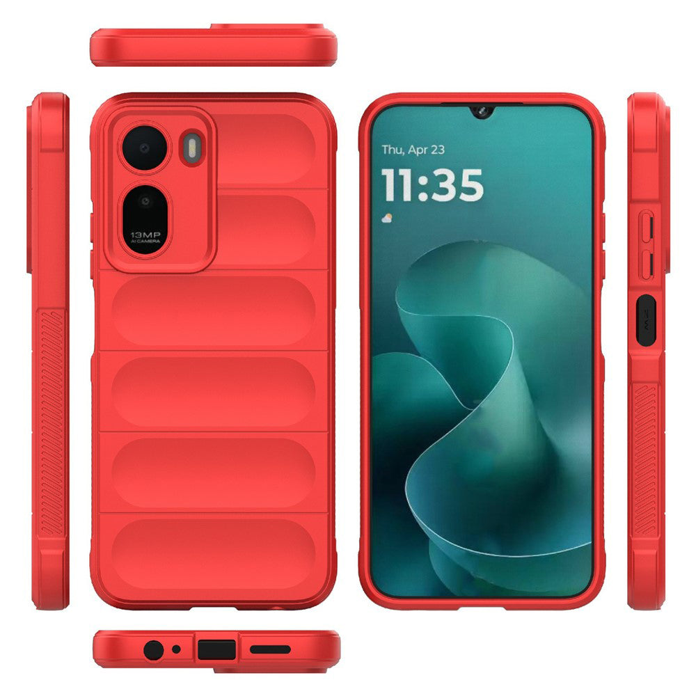 Etui na Xiaomi Redmi A7 Pro 4G, Techsuit, Magic Shield, Czerwony