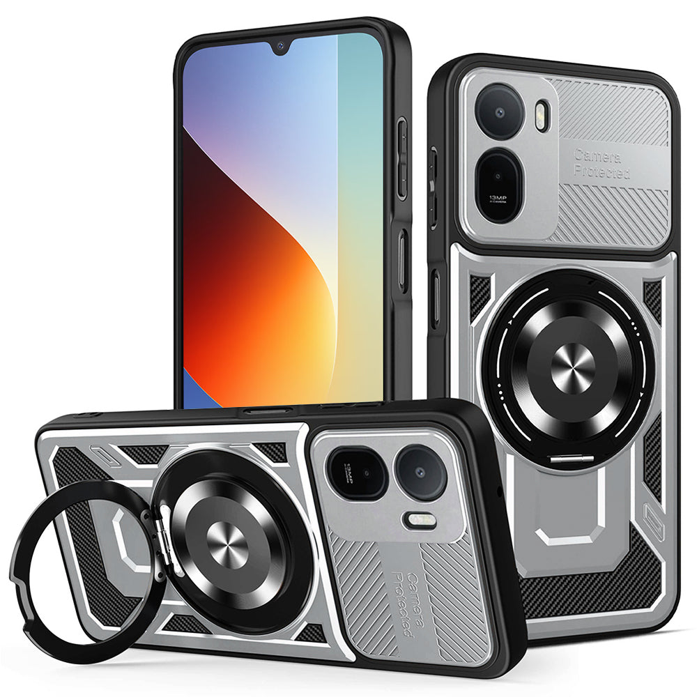 Etui na Xiaomi Redmi A7 Pro 4G, Techsuit, RuggedCam, Szary