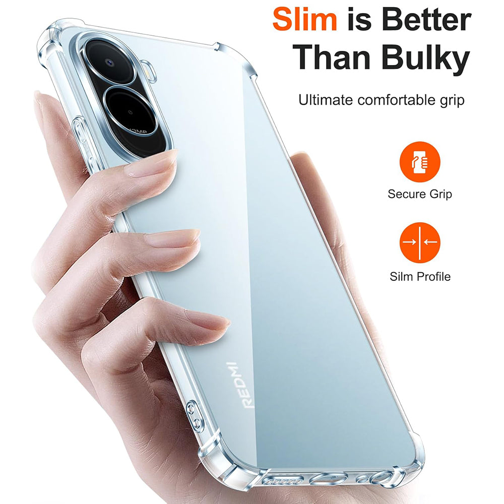 Etui na Xiaomi Redmi A7 Pro 4G, Techsuit, Shockproof Clear, Przezroczyste