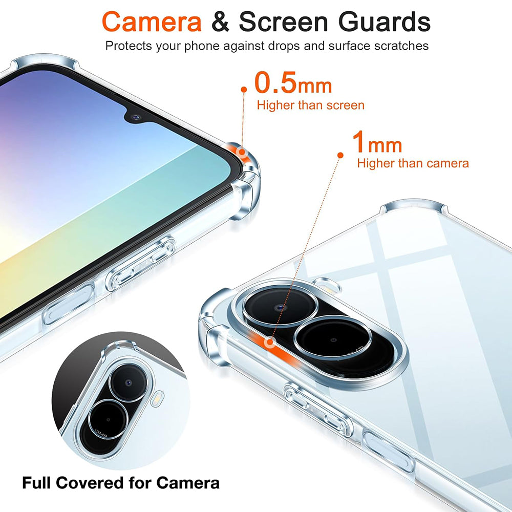 Etui na Xiaomi Redmi A7 Pro 4G, Techsuit, Shockproof Clear, Przezroczyste