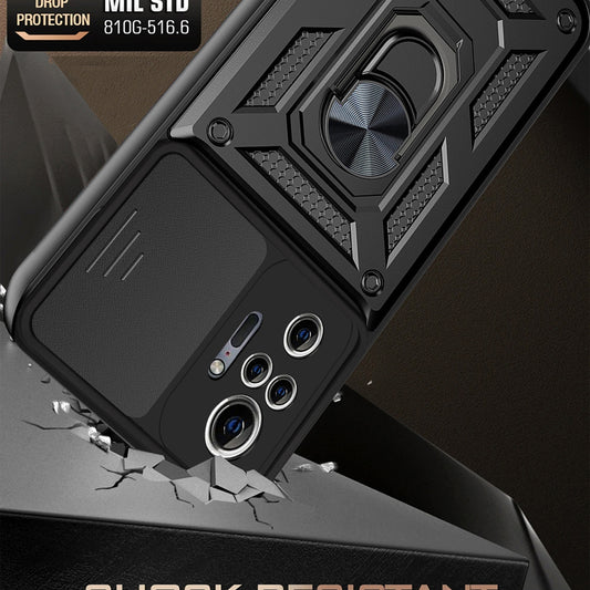 Etui do Xiaomi Redmi Note 10 Pro Max / Note 10 Pro, Techsuit, CamShield, czarne