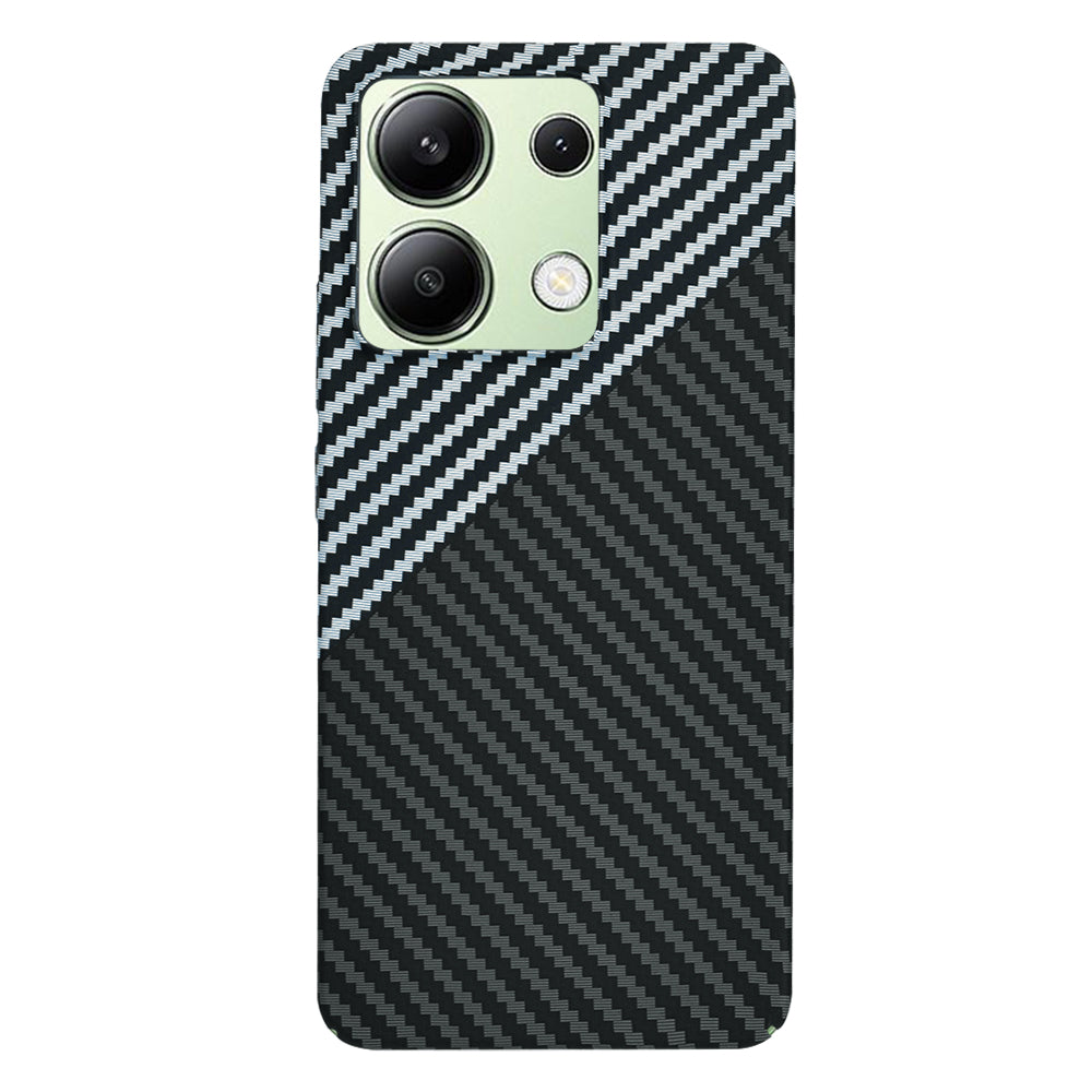 Etui do Xiaomi Redmi Note 13 4G, Techsuit, Carbonite FiberShell, Czarny Szary