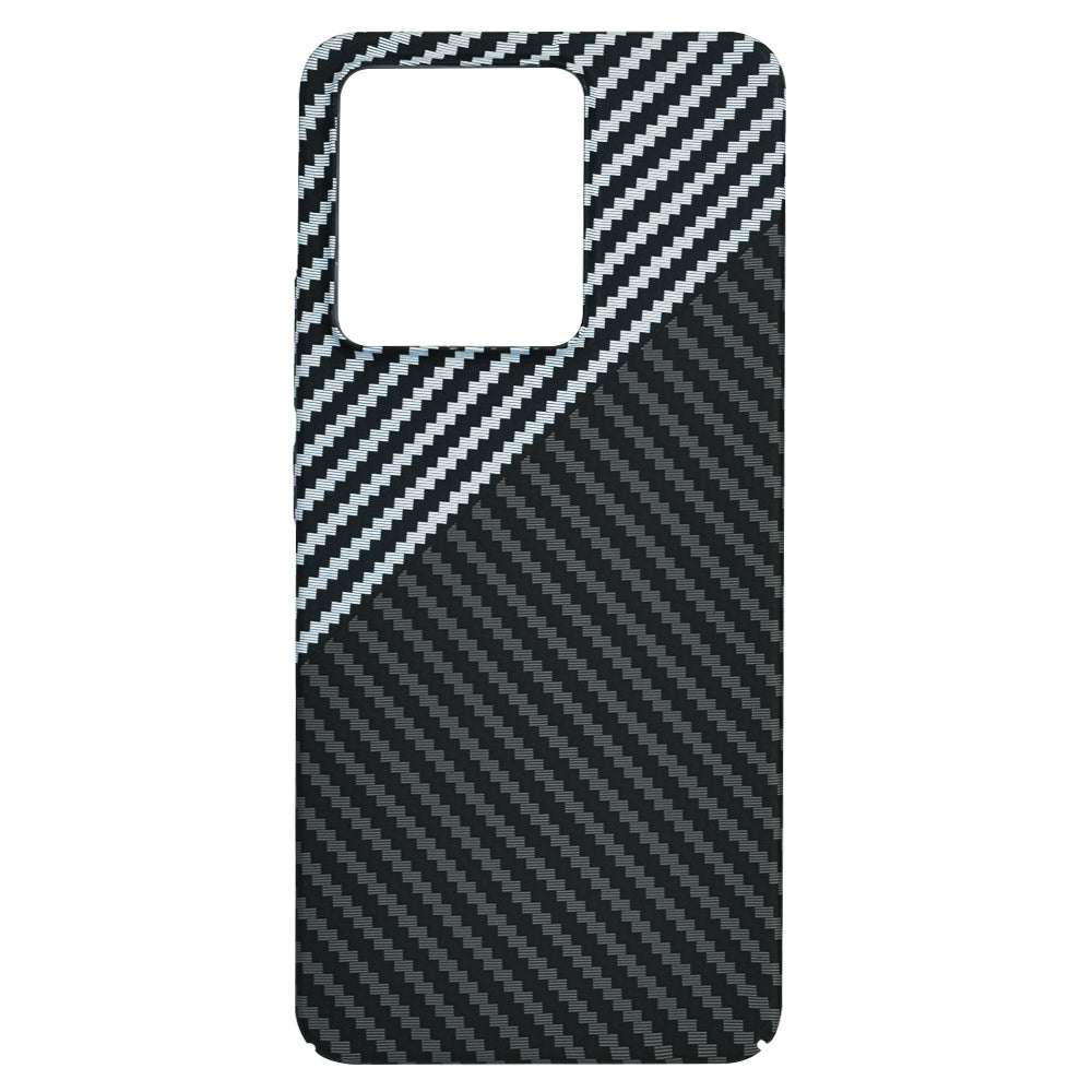 Etui do Xiaomi Redmi Note 13 4G, Techsuit, Carbonite FiberShell, Czarny Szary