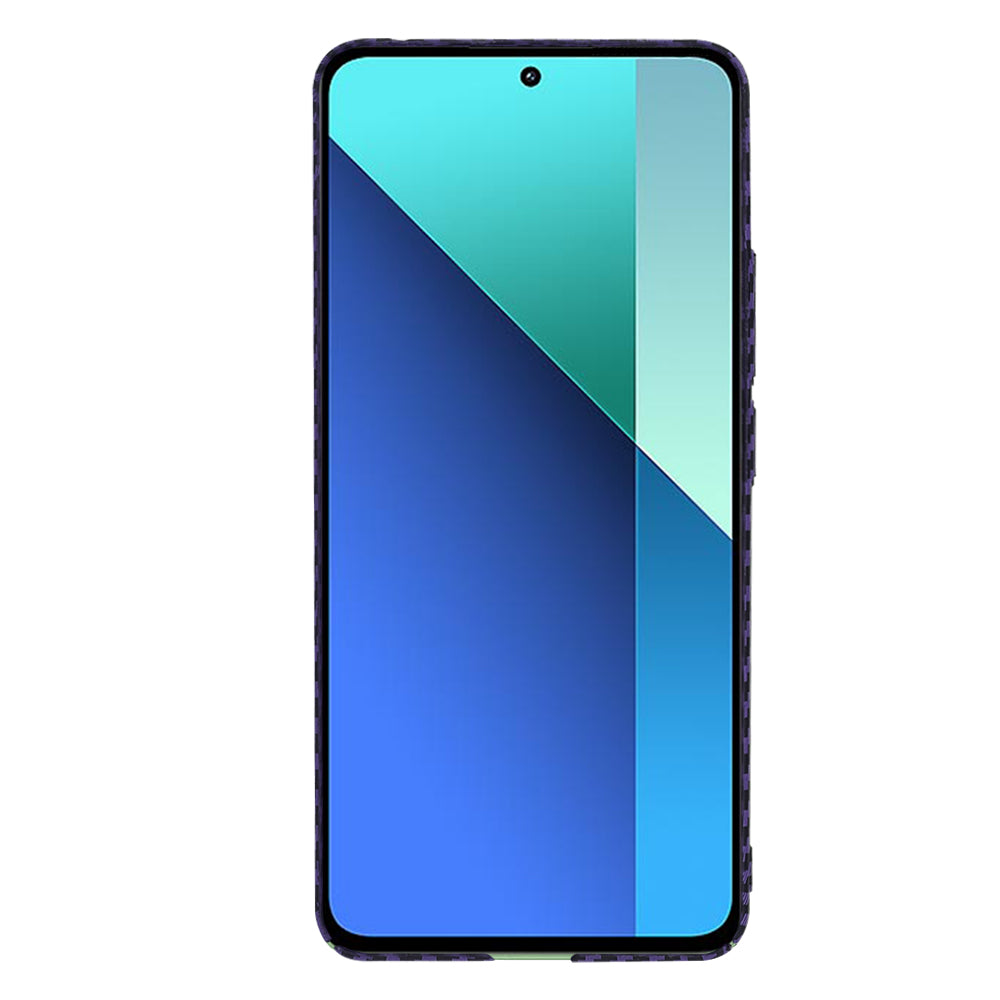 Etui na Xiaomi Redmi Note 13 4G, Techsuit, Carbonite FiberShell, Fioletowy
