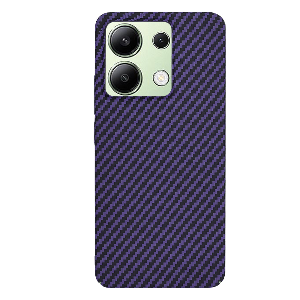 Etui na Xiaomi Redmi Note 13 4G, Techsuit, Carbonite FiberShell, Fioletowy