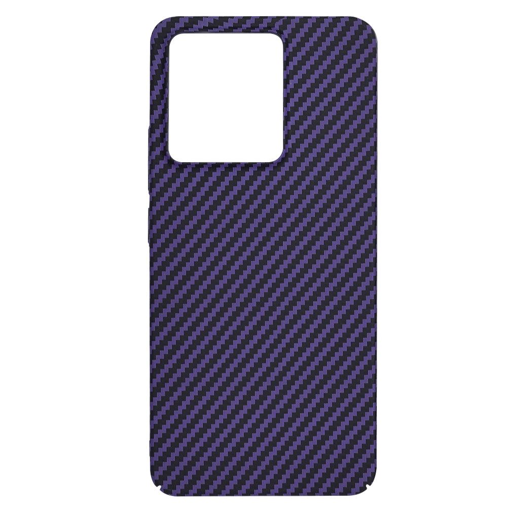 Etui na Xiaomi Redmi Note 13 4G, Techsuit, Carbonite FiberShell, Fioletowy