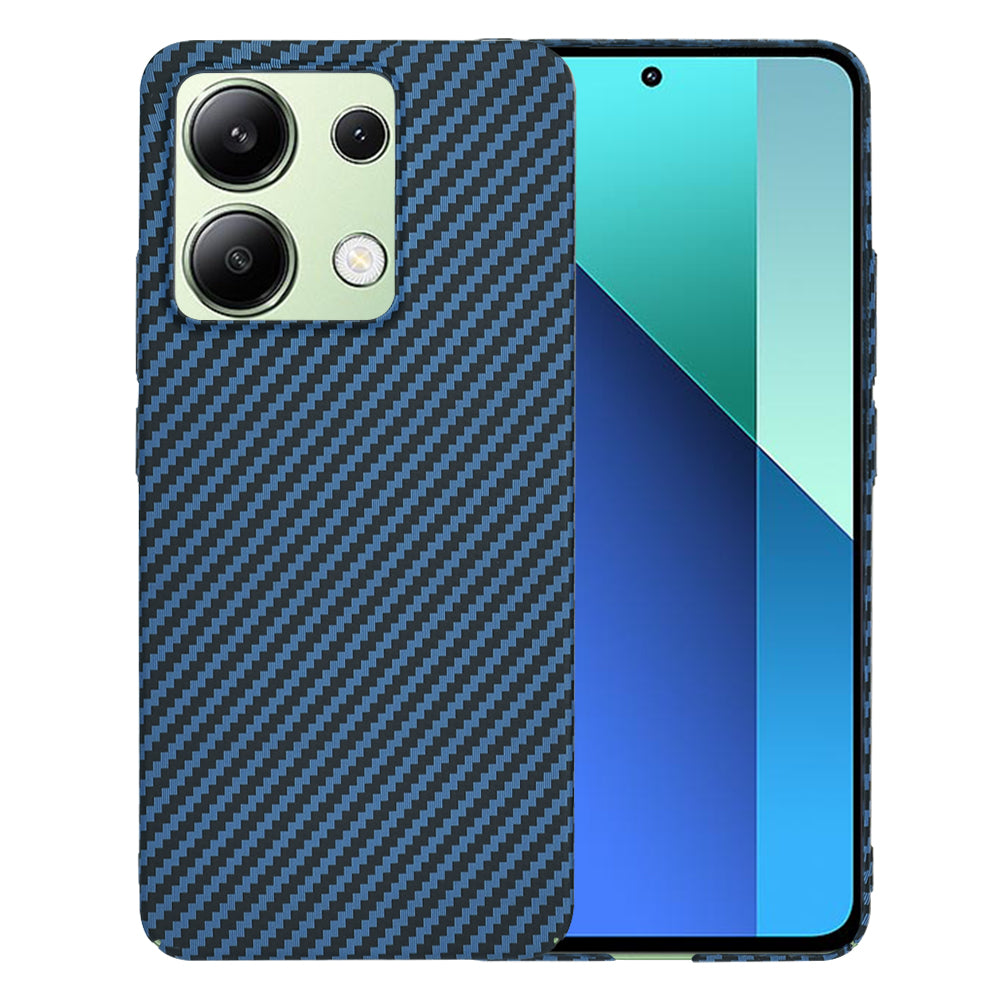 Etui na Xiaomi Redmi Note 13 4G, Techsuit, Carbonite FiberShell, Turkusowy