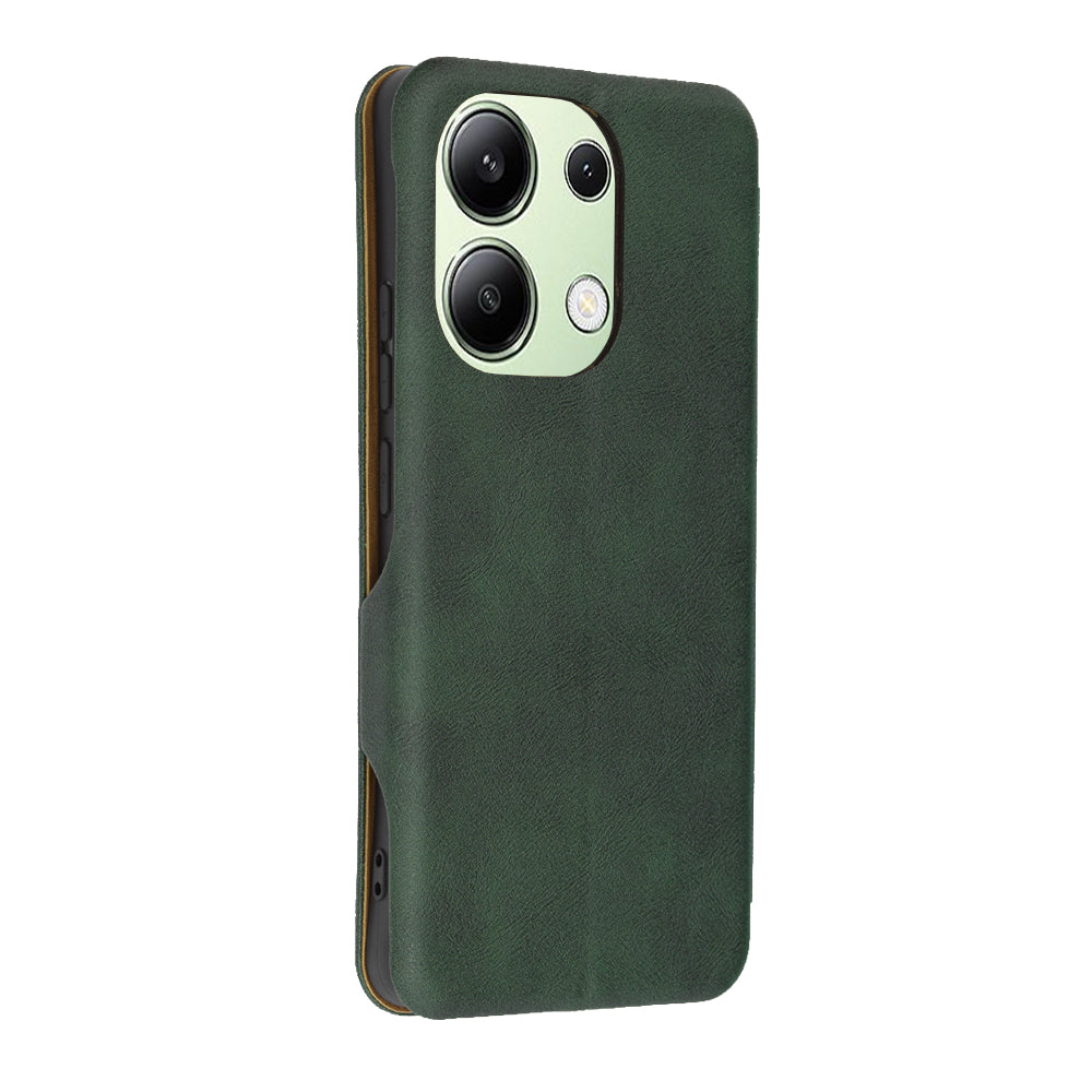Etui do Xiaomi Redmi Note 13 4G, Techsuit, Safe Wallet Plus, Zielony