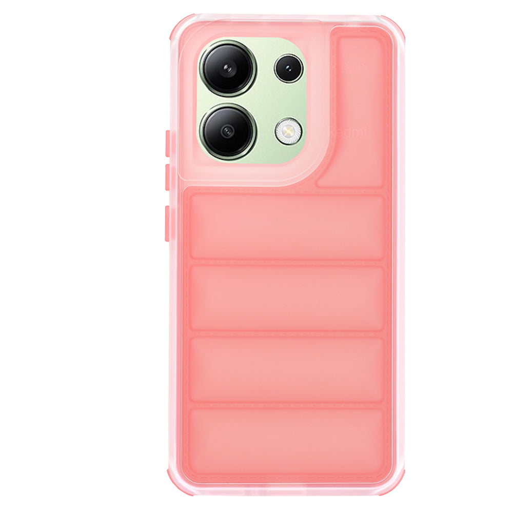 Etui do Xiaomi Redmi Note 13 4G, Techsuit, Wave Shield, Czerwony