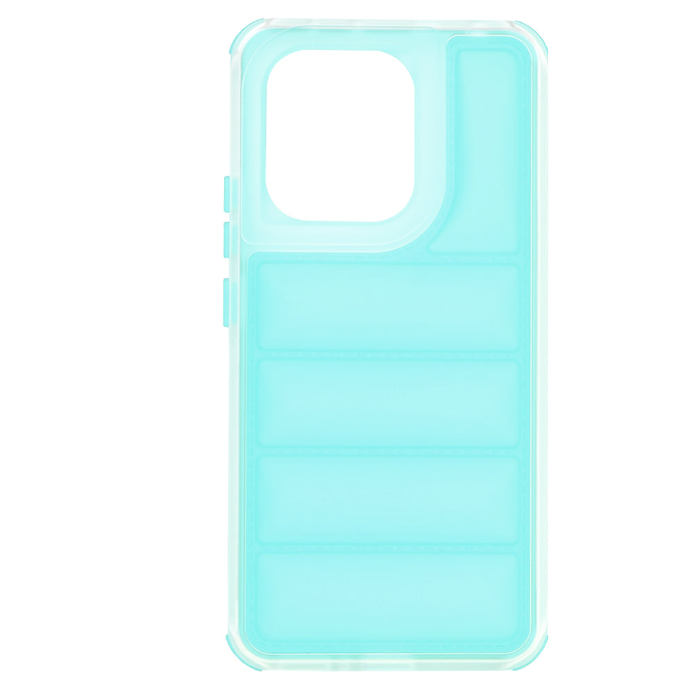 Etui na Xiaomi Redmi Note 13 4G, Techsuit, Wave Shield, Turkusowy