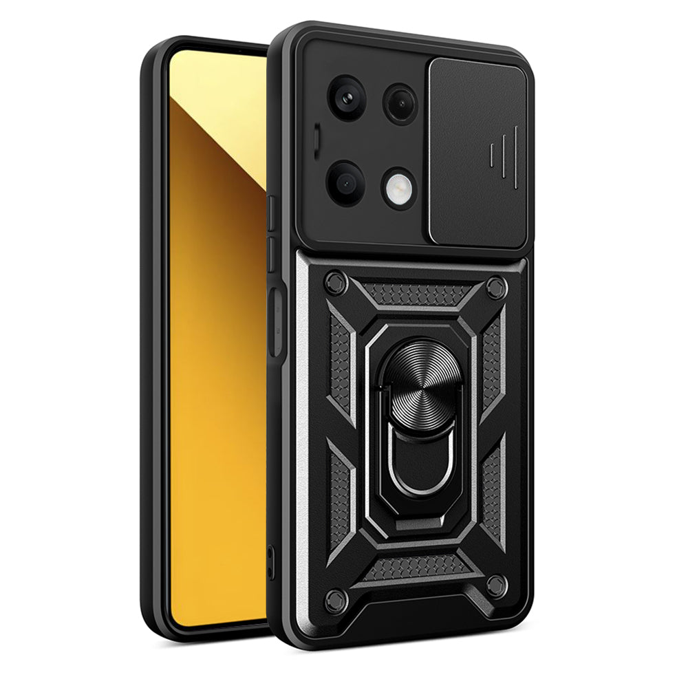 Etui do Xiaomi Redmi Note 13 5G, Techsuit, CamShield, czarne