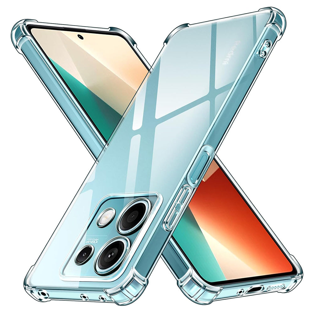 Etui na Xiaomi Redmi Note 13 5G, Techsuit, Shockproof Clear, Przezroczyste