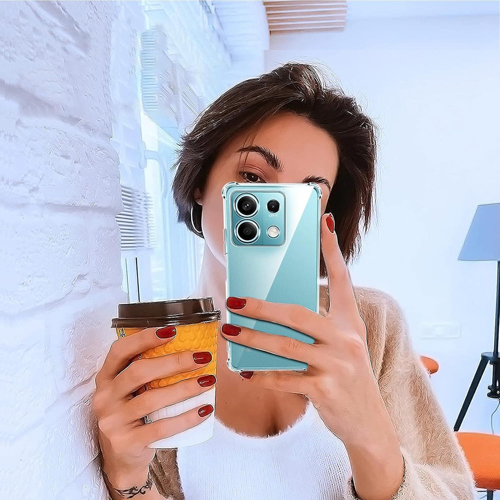 Etui na Xiaomi Redmi Note 13 5G, Techsuit, Shockproof Clear, Przezroczyste