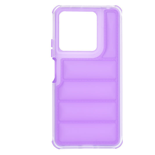 Etui na Xiaomi Redmi Note 13 5G, Techsuit, Wave Shield, Fioletowe