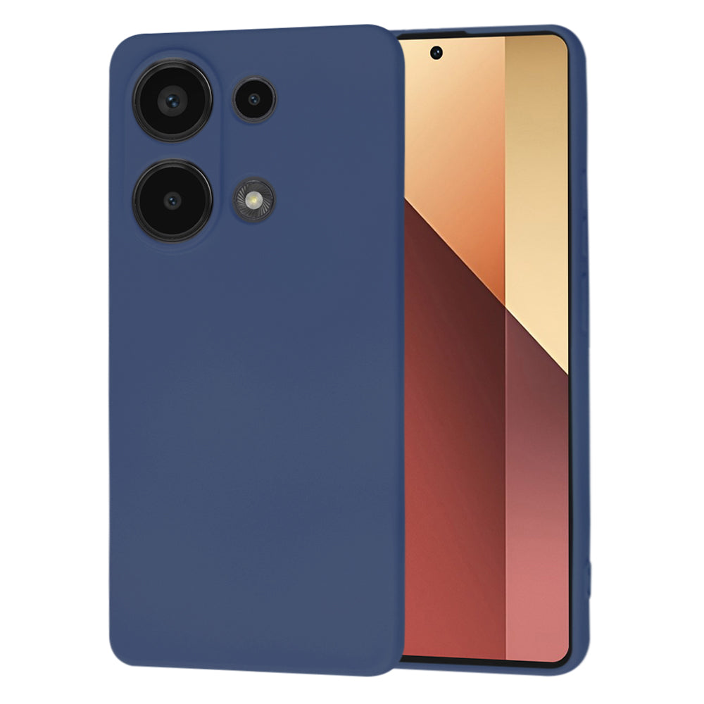 Etui na Xiaomi Redmi Note 13 Pro 4G / Poco M6 Pro 4G, Techsuit, SoftFlex, Granatowe