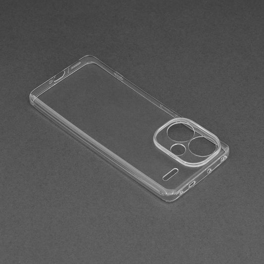 Case for Xiaomi Redmi Note 13 Pro+, Techsuit, Clear, Transparent