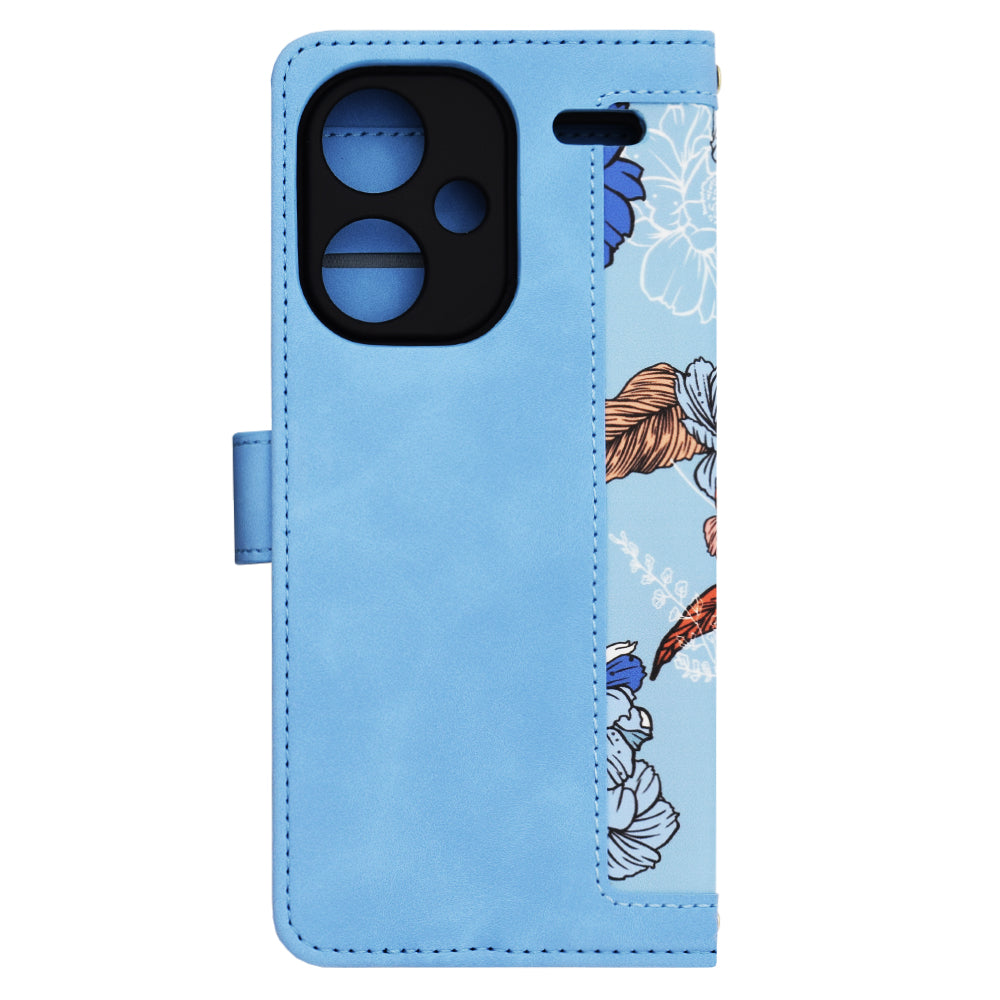 Etui na Xiaomi Redmi Note 13 Pro+, Techsuit, FlipCraft, Niebieski