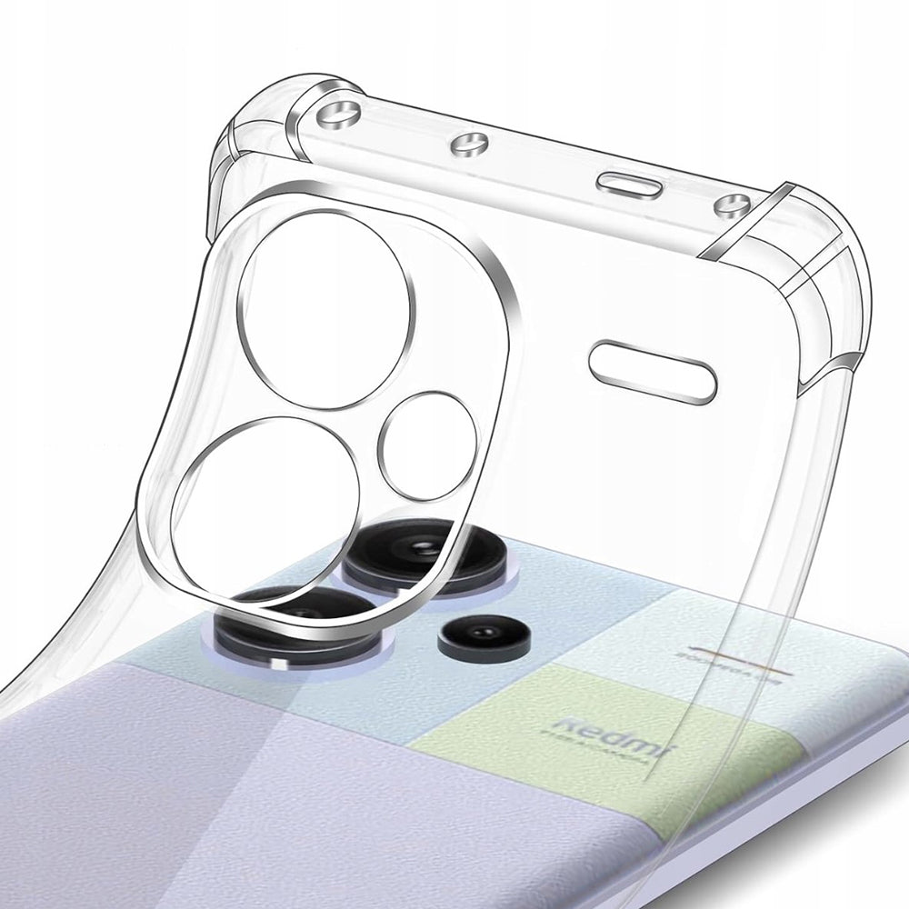 Etui na Xiaomi Redmi Note 13 Pro+, Techsuit, Shockproof Clear, Przezroczyste