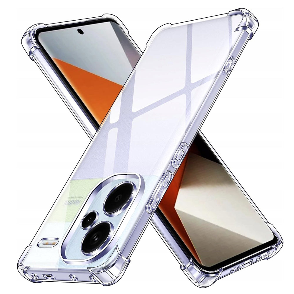Etui na Xiaomi Redmi Note 13 Pro+, Techsuit, Shockproof Clear, Przezroczyste