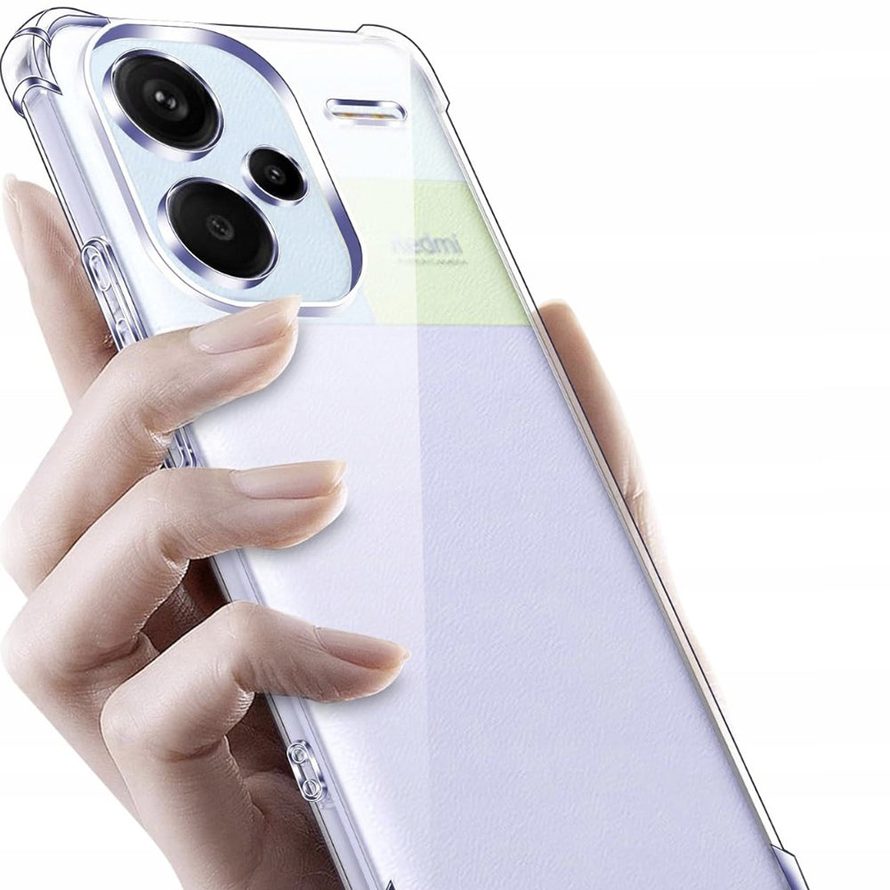 Etui na Xiaomi Redmi Note 13 Pro+, Techsuit, Shockproof Clear, Przezroczyste
