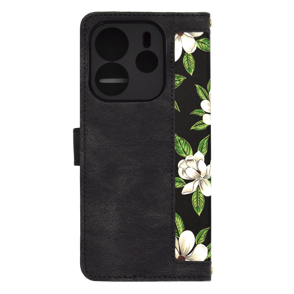 Etui na Xiaomi Redmi Note 14 4G (Regional), Techsuit, FlipCraft, Czarny