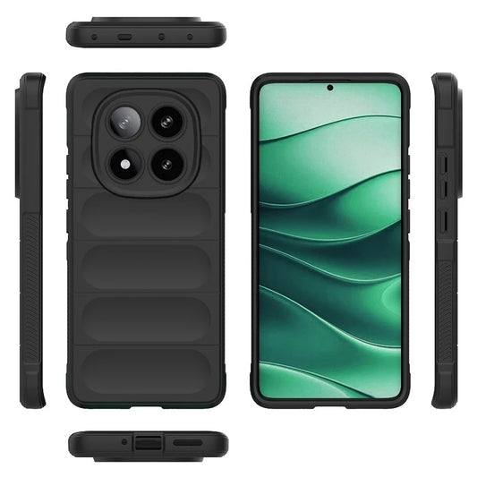 Etui na Xiaomi Redmi Note 14 Pro 4G, Techsuit, Magic Shield, Czarna