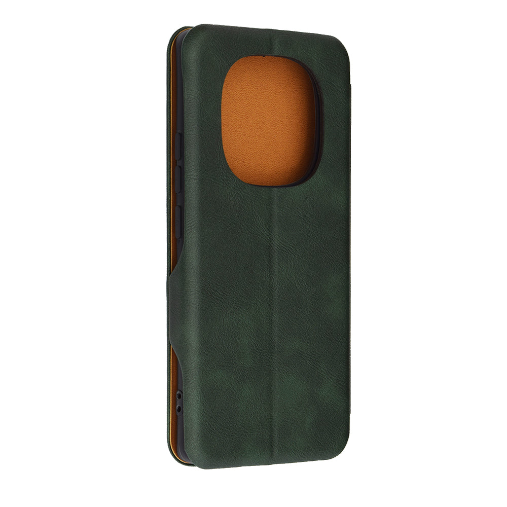 Etui do Xiaomi Redmi Note 14 Pro 4G, Techsuit, Safe Wallet Plus, Zielony