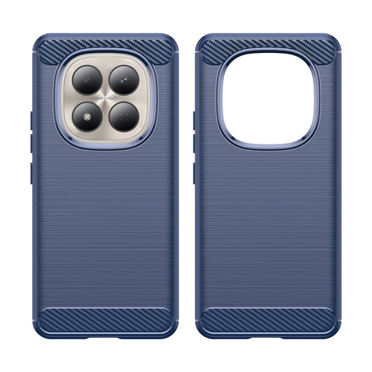 Etui na Xiaomi Redmi Note 15 Pro 4G, Techsuit, Carbon, Niebieskie