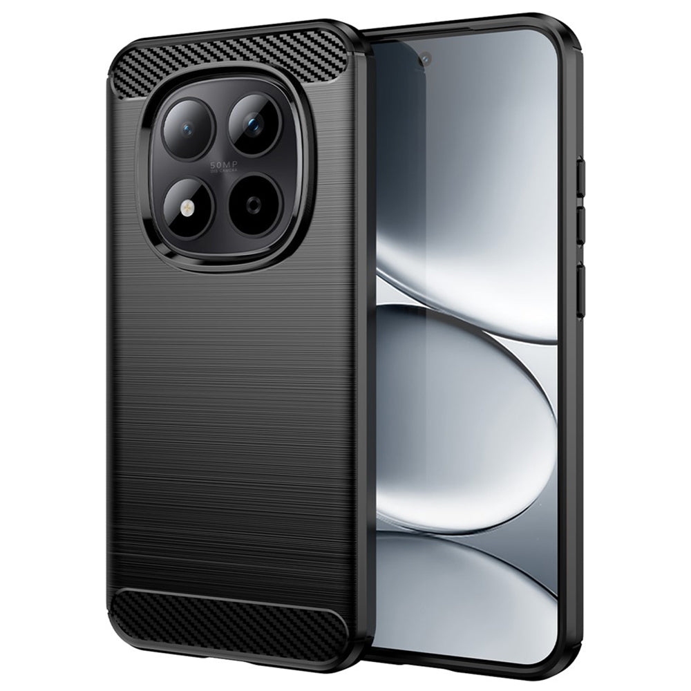 Etui na Xiaomi Redmi Note 15 Pro 4G, Techsuit, Carbon, Czarne
