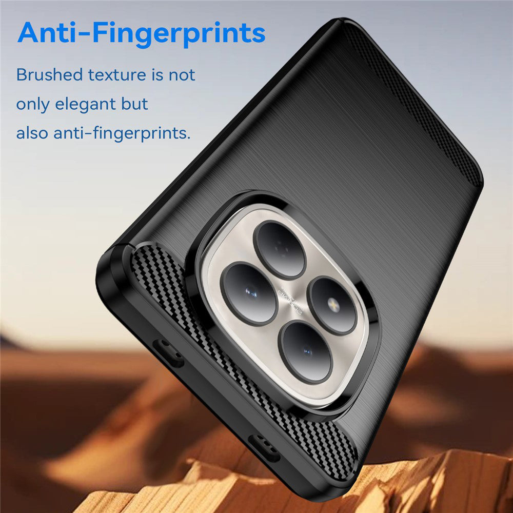 Etui na Xiaomi Redmi Note 15 Pro 4G, Techsuit, Carbon, Czarne