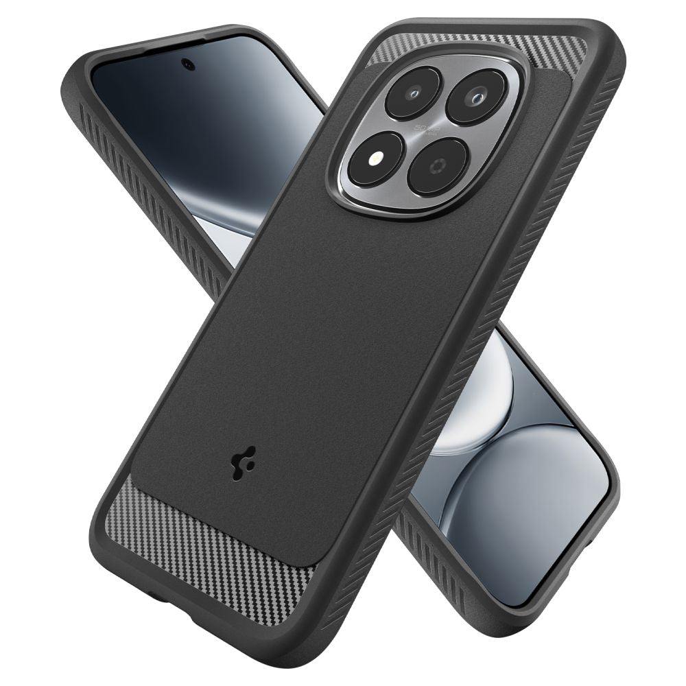 Case for Xiaomi Redmi Note 15 Pro 5G, Spigen, Rugged Armor, Matte Black ACS10460
