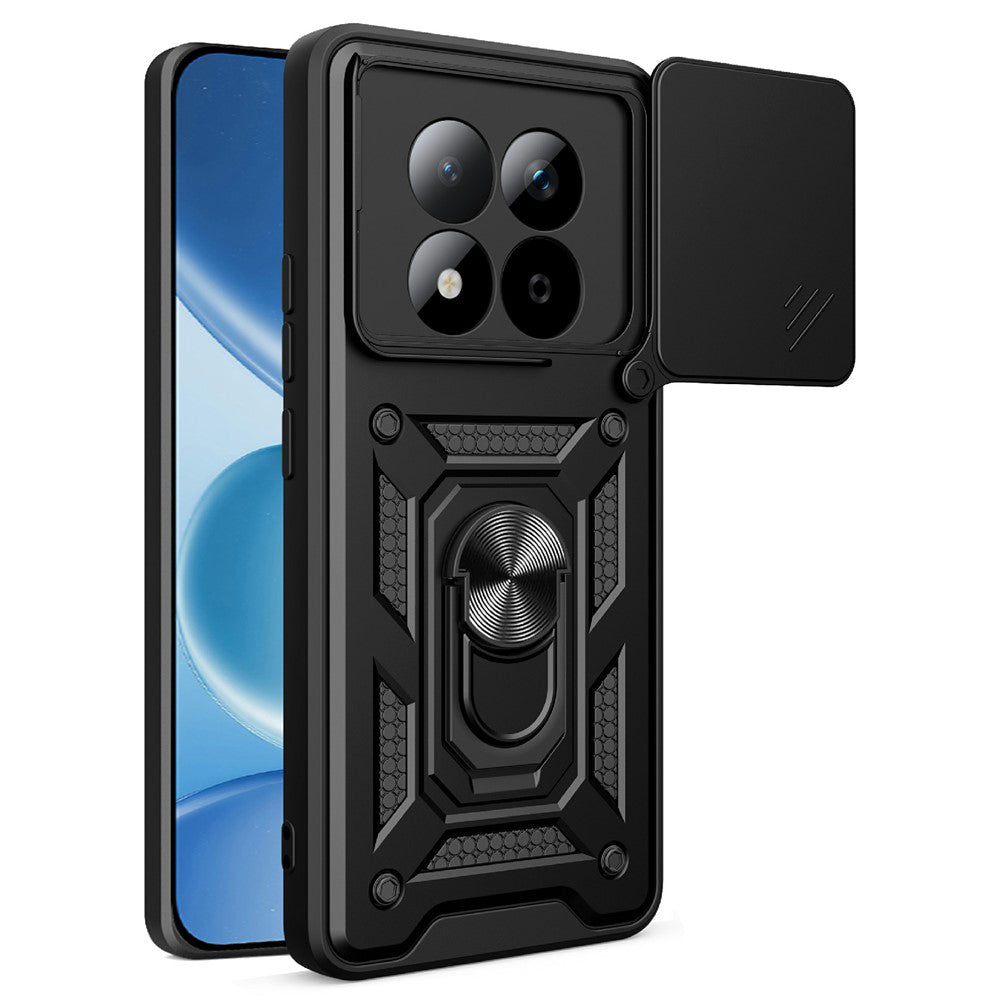 Etui na Xiaomi Redmi Note 15 Pro 5G, Techsuit, CamShield, Czarne