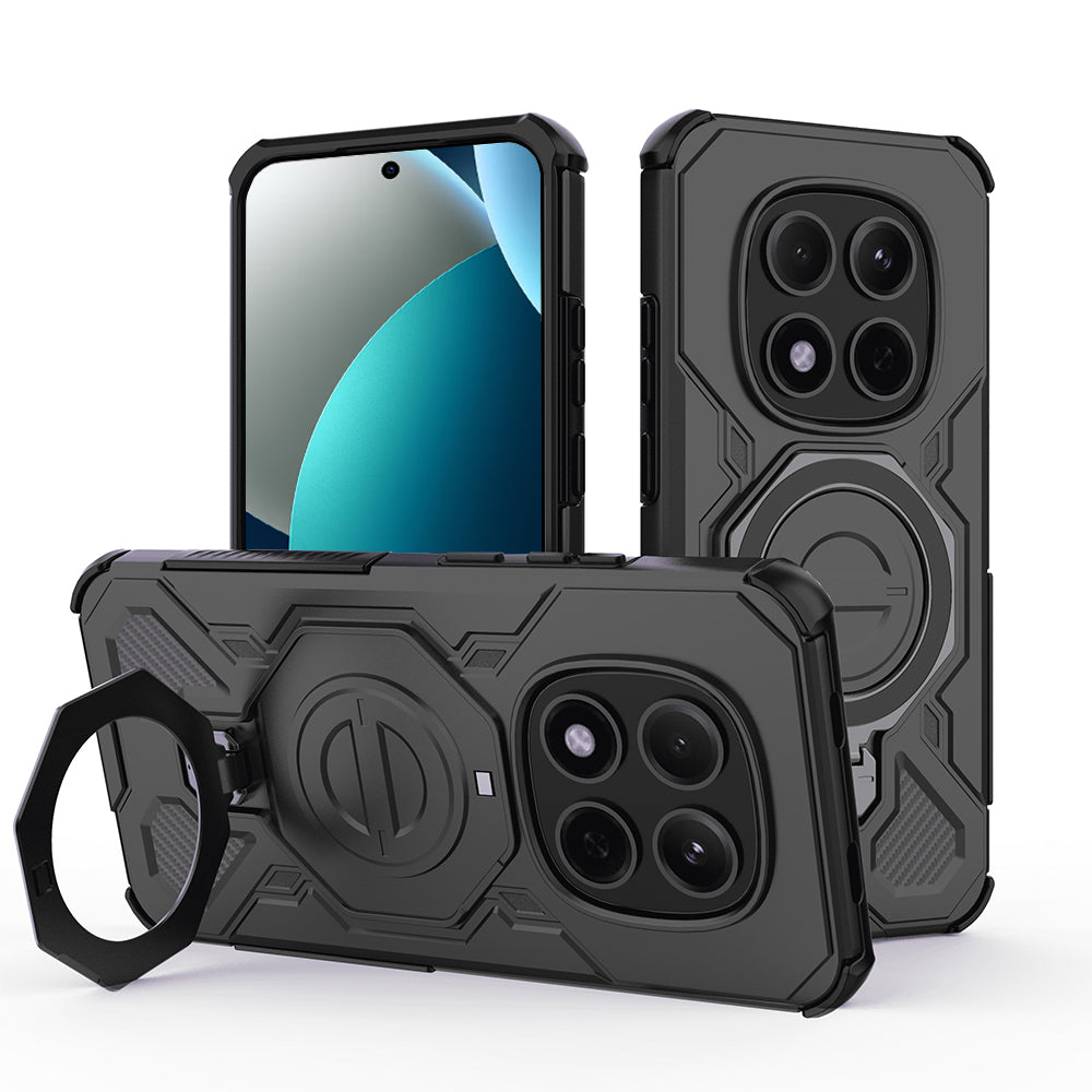 Etui na Xiaomi Redmi Note 15 Pro 5G, Techsuit, Carbon Shield Pro, Czarne