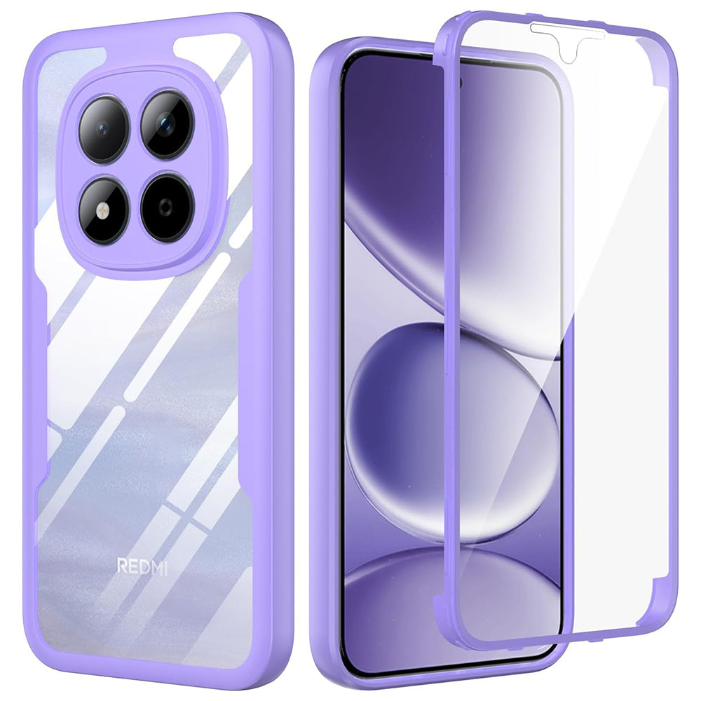 Etui na Xiaomi Redmi Note 15 Pro 5G, Techsuit, ColorVerse 360, Fioletowy