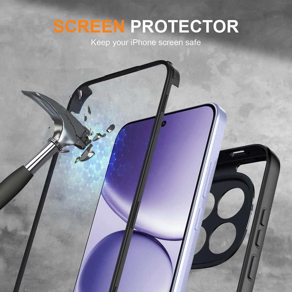 Etui na Xiaomi Redmi Note 15 Pro 5G, Techsuit, ColorVerse 360, Czarne