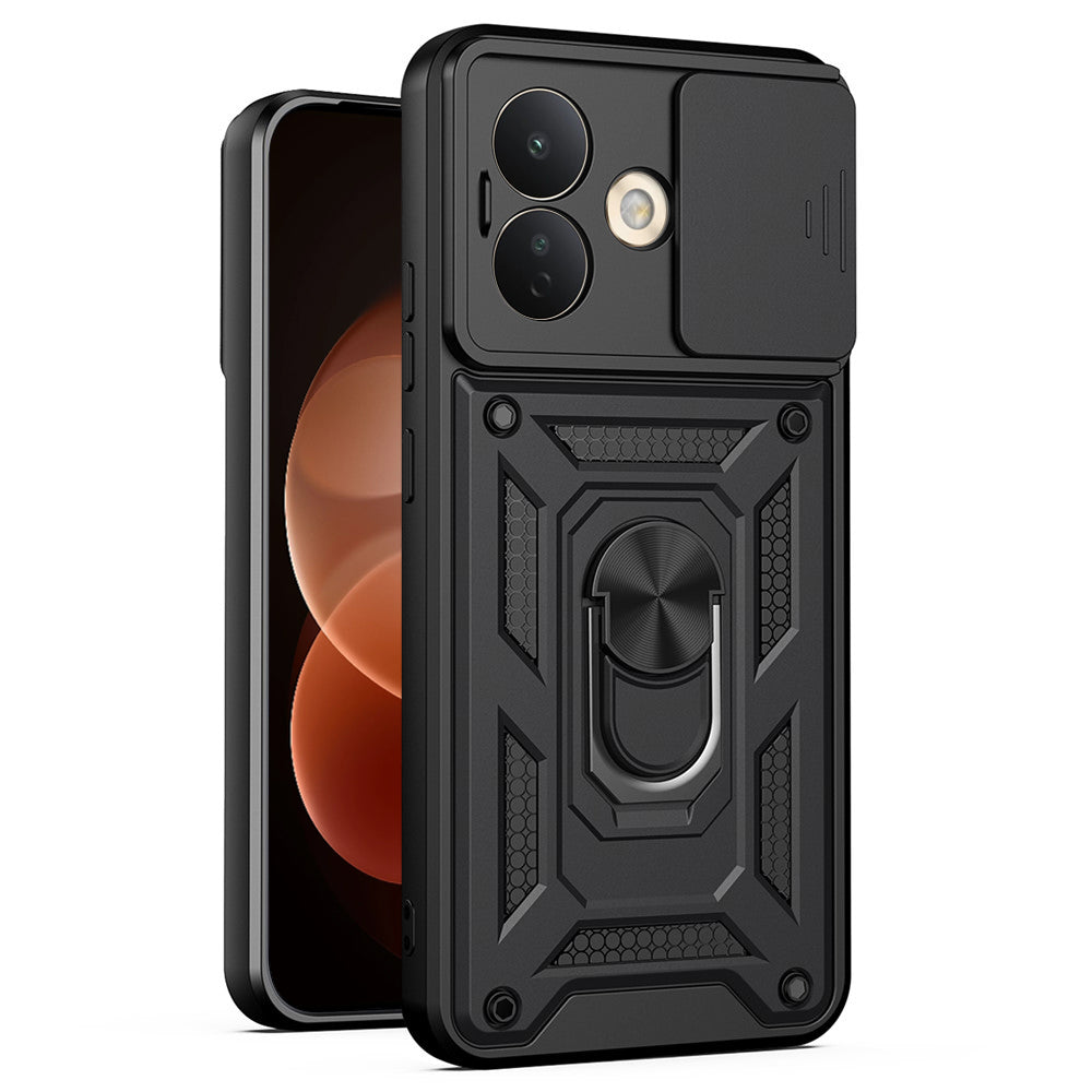 Etui do Xiaomi Redmi Note 17 Pro, Techsuit, CamShield, czarne