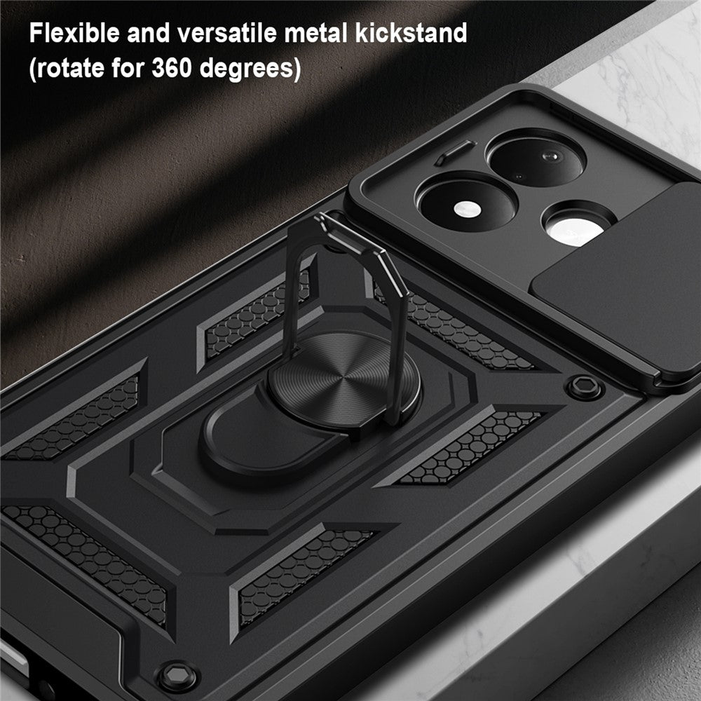 Etui do Xiaomi Redmi Note 17 Pro, Techsuit, CamShield, czarne