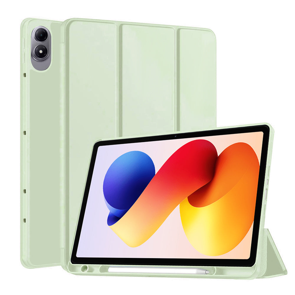 Etui na Xiaomi Redmi Pad 2 Pro, Techsuit, Flex Trifold, Zielony Matcha