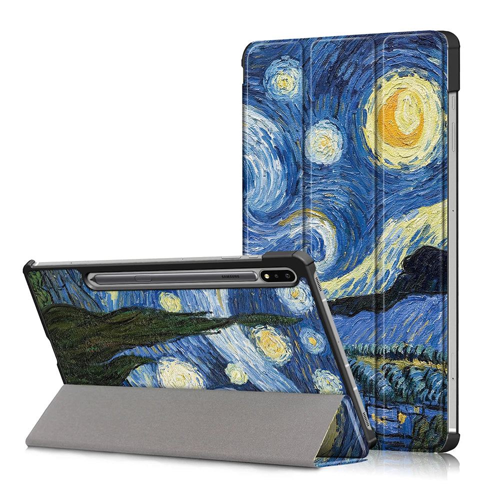 Etui na Xiaomi Redmi Pad 2, Techsuit, FoldPro Starry Night, wielokolorowe