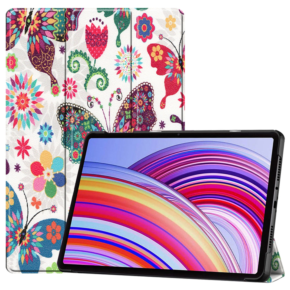 Etui na Xiaomi Redmi Pad Pro / Pad / Pad Pro 5G, Techsuit, FoldPro Butterfly, Wielokolorowe