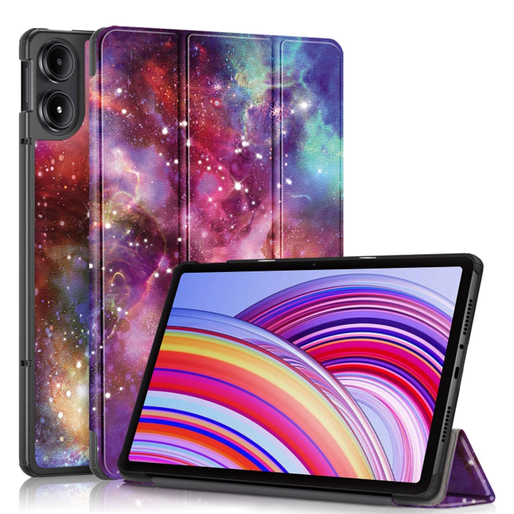 Etui na Xiaomi Redmi Pad Pro / Pad / Pad Pro 5G, Techsuit, FoldPro Galaxy, Wielokolorowe