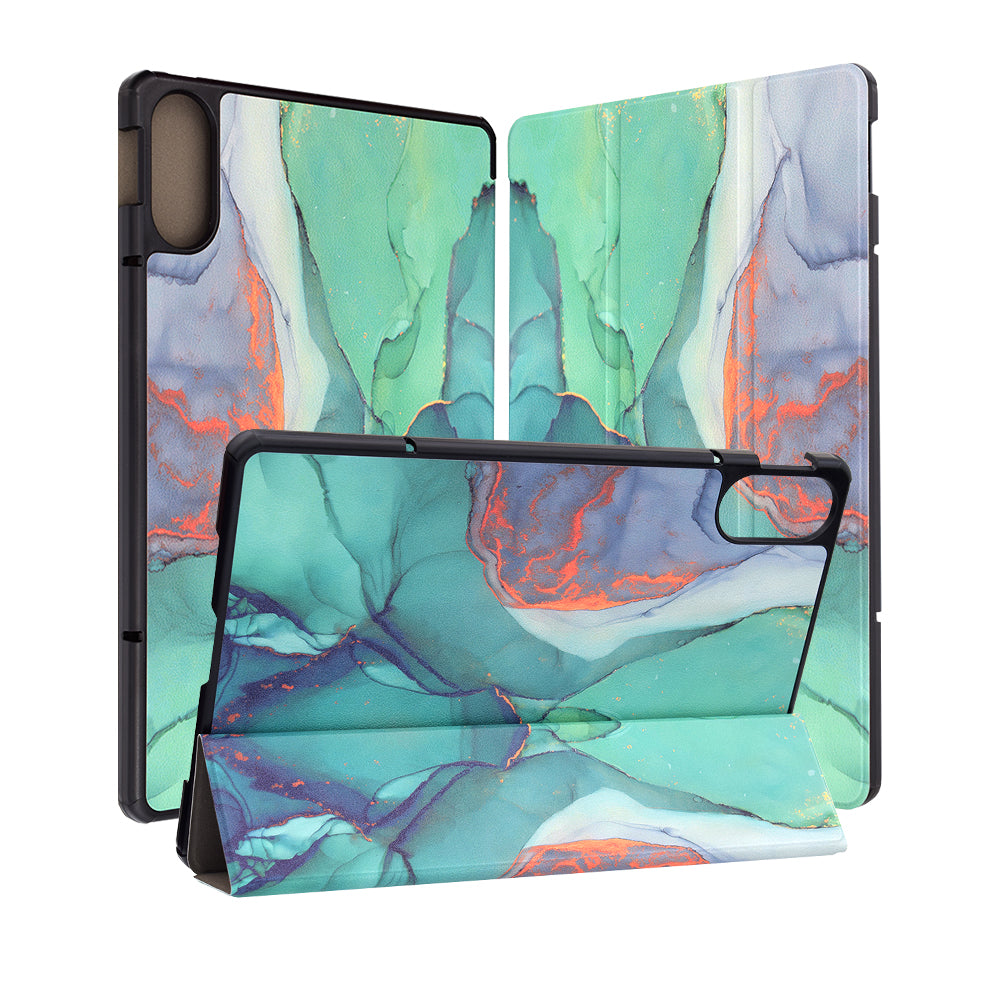 Etui do Xiaomi Redmi Pad Pro / Pad / Pad Pro 5G, Techsuit, FoldPro Green Time, Wielokolorowe